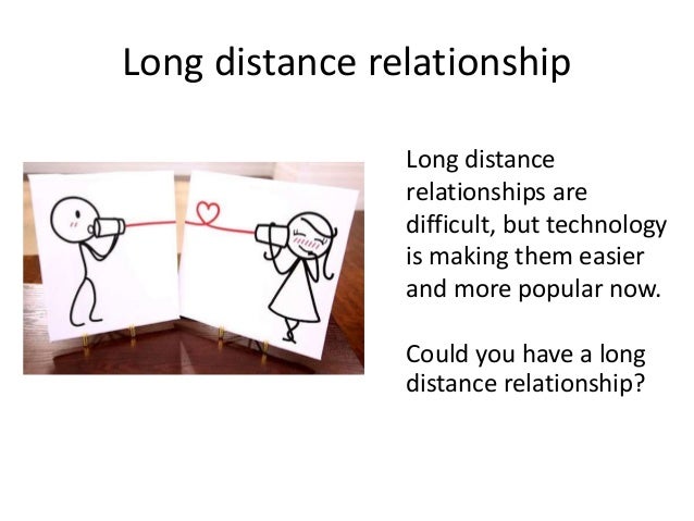dating online long distance